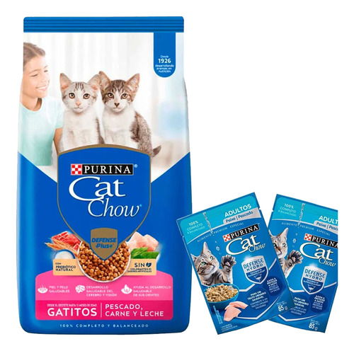 Alimento Gatitos Purina Cat Chow 8 Kg + Regalo + Envío