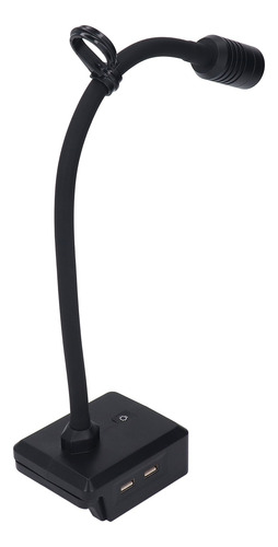 Lámpara De Trabajo Led Inalámbrica Con Cuello De Cisne, 3 Mo