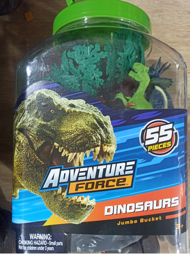 Set/ Dinosaurios Plásticos Pequeños 55 Piezas P/ Niños