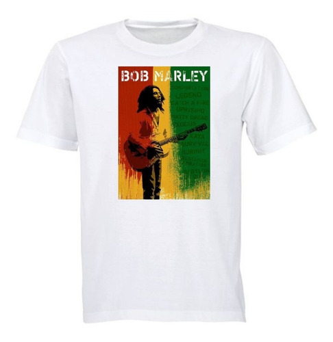 Camiseta Bob Marley Unisex 