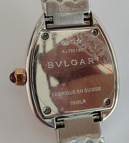 Reloj Bnlgr Mod. Serpentie Seduttorie Dama Correa Oro Rosa/plata Bisel Oro Rosa Caratula Verde (Usado)