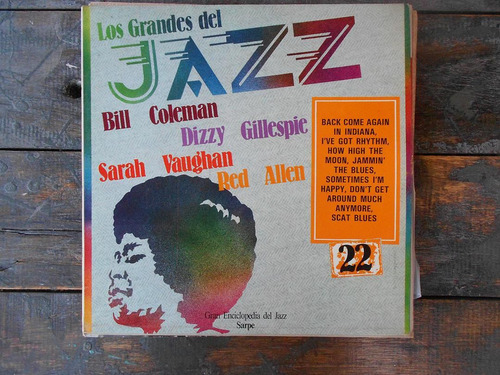 Los Grandes Del Jazz Nª 22 Varios Lp Vinilo Arg Impecable