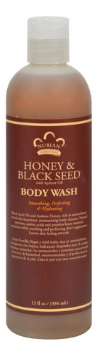 Nubian Heritage Body Wash, Miel Y Semillas Negras, 13 Onzas