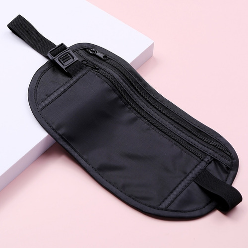 Kit 2 Pochete Doleira Porta Dolar Notas Viagem Antifurto Invisivel - Marianopole