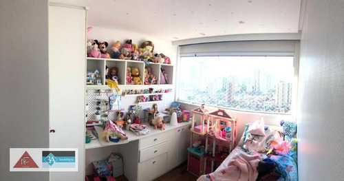 Cobertura Penthouse Com 3 Dormitórios À Venda, 127 M² Por R$ 1.295.000 - Anália Franco - São Paulo/sp - Co0324