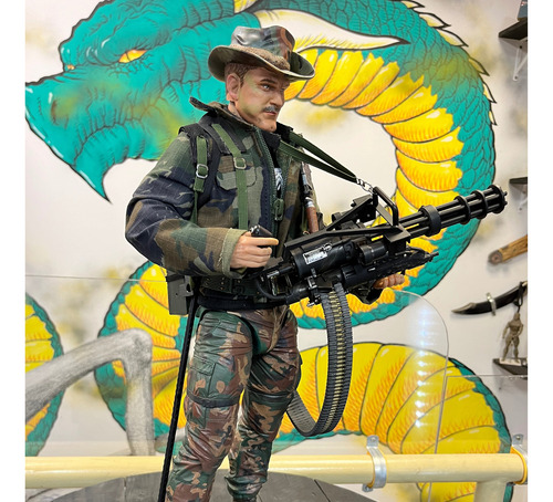 Blain Cooper Predator Neca 1/4 45cm Custom (leia O Anúncio) (Recondicionado)