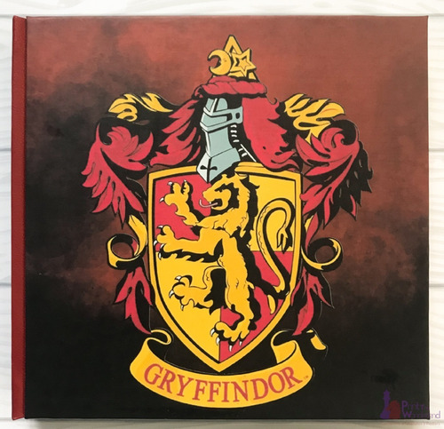 Cuaderno Artesanal De Harry Potter - Gryffindor