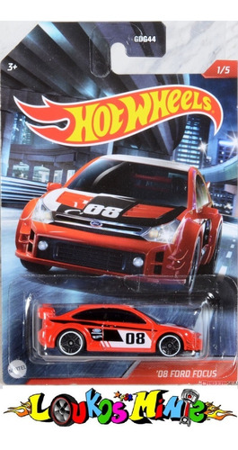 Hot Wheels ´08 Ford Focus Cult Racers Series 2021 Walmart 