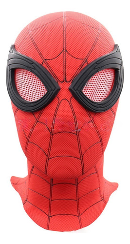 Máscara De Pvc Marvel Halloween Black Spiderman Battle Su