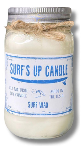 Surf's Up Candle Surf Wax | Coleccion Original De Tarro Maso