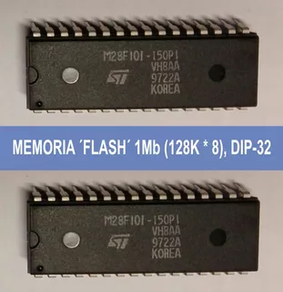 28f101 Memoria Flash Reemp 29f010, 29c010 27c1001 27c010
