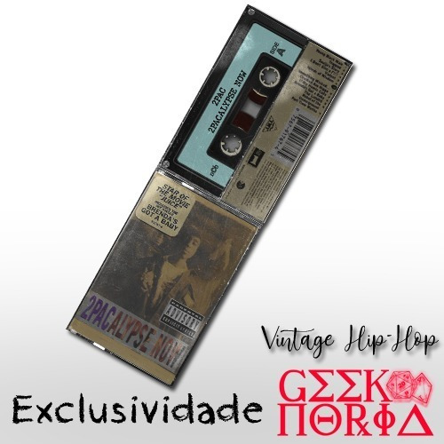 Marcador Magnético Vintage Tape Rap - 2pac - Tupac Shakur
