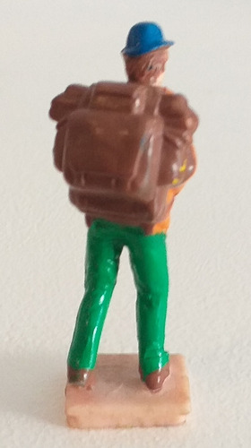 Imagen 6 de 10 de Lote X 3 Figuras Oficios Soldadito Muñeco Retro Vintage