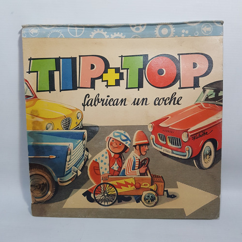 Antiguo Libro Tip Top Tap Coches Troquel Pop Up Mag 62373