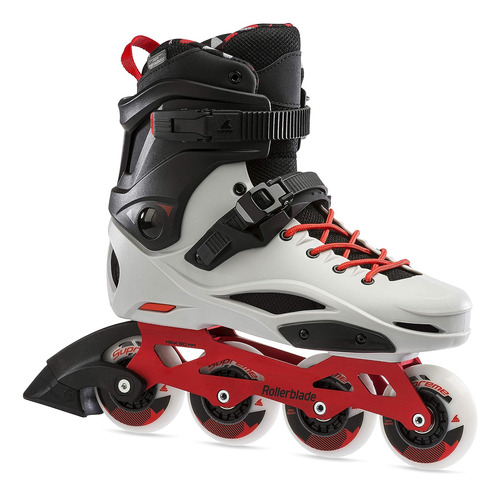 Rb Pro X - Patines En Línea Unisex Para Adultos, Gris/rojo C