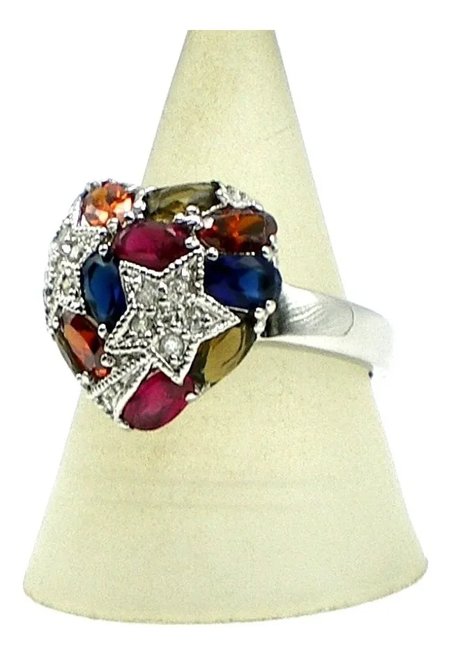 Anillo De Plata 925 Rodinada Corazon