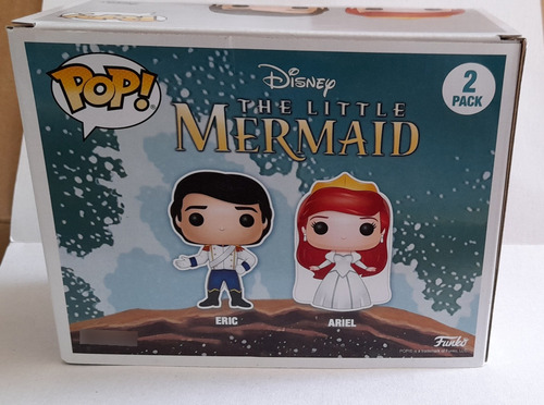 Funko Pop Ariel Y Eric (Usado)