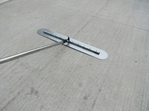 Platacho De Acero Inoxidable De 80 Cm Para Hormigón Tzn011