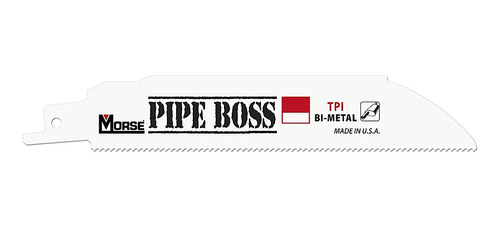 ~? Mk Morse Pipe Boss Rbpb65014t25 Bimetal Recip Blade 6-inc