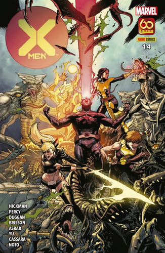 X-men - 14, de Duggan, Gerry. Editora Panini Brasil LTDA, capa mole em português, 2021
