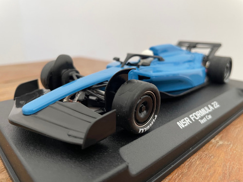 Carrinho Autorama Nsr Formula 1 22 Test Car Azul Novo 1:32 Azul-petróleo