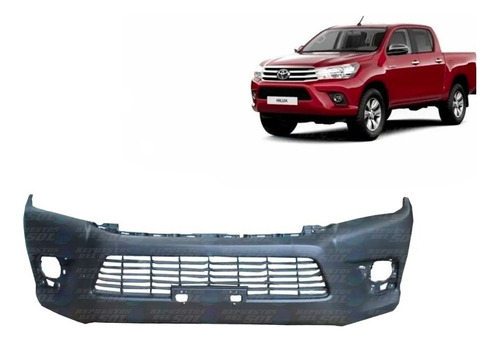 Parachoque Delantero Para Toyota Hilux Revo 2016 2018