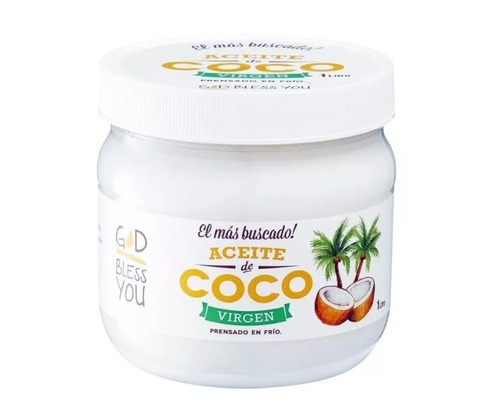 Aceite De Coco God Bless You Virgen X 1 Litro