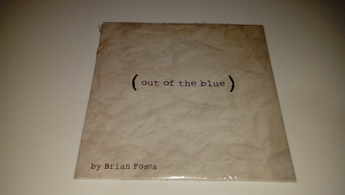 Brian Fossa - Out Of The Blue (cd Nuevo, Sellado)