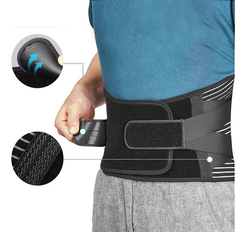 Cinturón De Soporte Para Hacer Ejercicio Correr Lumbar