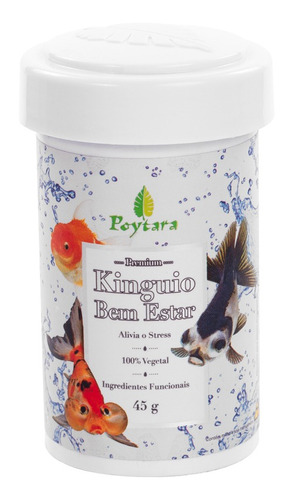 Ração Poytara Kinguio Bem Estar 45g