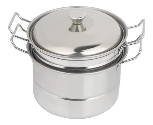 Mini Olla De Cocción Al Vapor Portátil De Acero Inoxidable