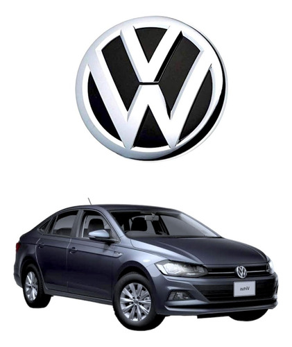 Emblema De Parrilla Volkswagen Virtus Para Modelos 2018-2022
