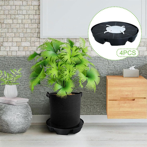 4 Platillos Autorriego Para Plantas, Resistentes, Para Base