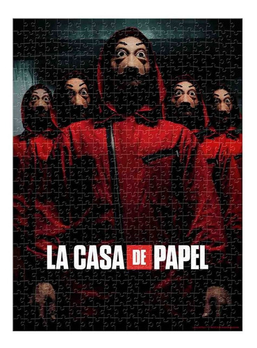 Rompecabezas Coleccionable La Casa De Papel-v-500 Pzs