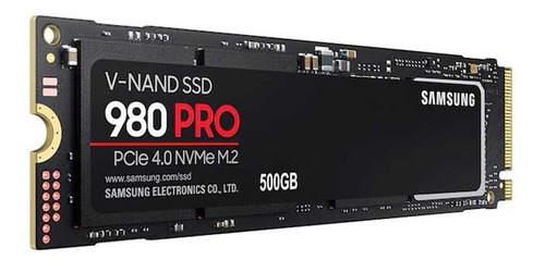 Ssd Samsung 980 Pro 500gb Pcie Gen 4 X4 Nvme Gaming Interna