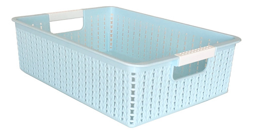 Canasta Organizador Cajón Ropa Interior Ratan Plástico 35x26