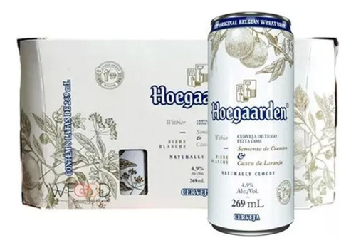 Cerveja Hoegaarden White 269ml - Trigo Belga Refrescante