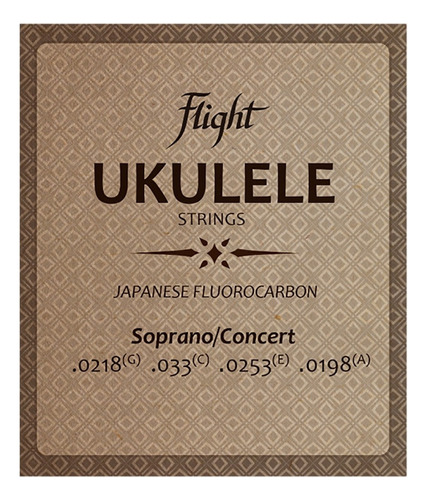 Cuerdas Para Ukelele Soprano O Concierto Flight Fussc-100