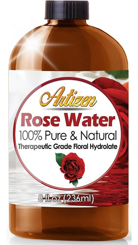Aceite Esencial De Agua De Rosas - mL a $572