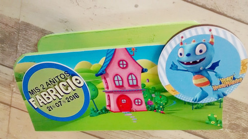 Servilleteros Souvenirs Henry Monster Packs X 6 Unidades