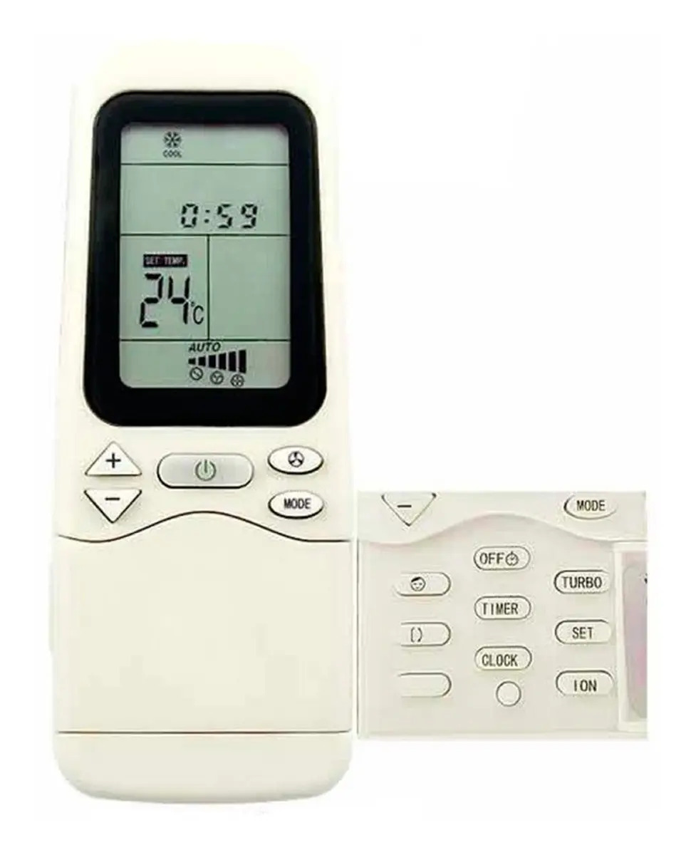 Control Remoto AR852 General Electric Bluestar Hyundai Aire Acondicionado
