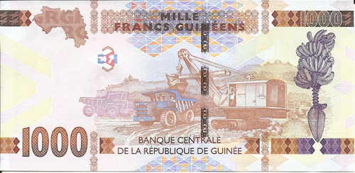 Guinea 1000 Francos 2017