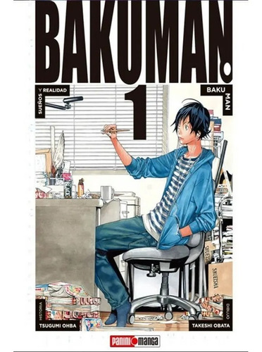 Bakuman Tomo #1 - Panini Manga - Nuevo