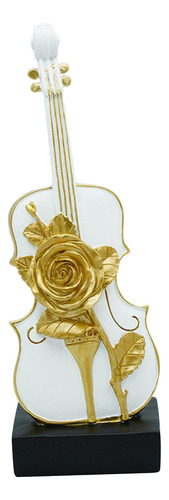 Estatua De Violín Para Decoración Del Hogar, Escultura De