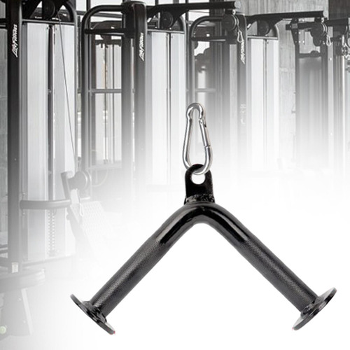 Tricep Press Down Sin Deslizamiento Barra Accesorio De Cable