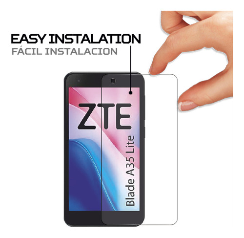 Protector Mica Pantalla Para Zte Blamica A35 Lite