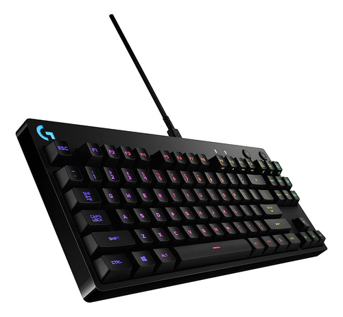 Logitech Pro Mechanical Gaming Keyboard, Teclas Con Retro...