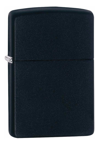 Mechero Encendedor Zippo Negro Mate Windproof Clásico Zippo