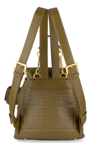 Backpack Cloe Lileima Mediano Color Verde