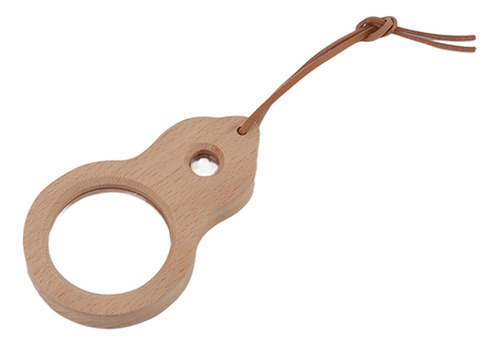 Lupa De Madera Para Niños Pequeña Portátil